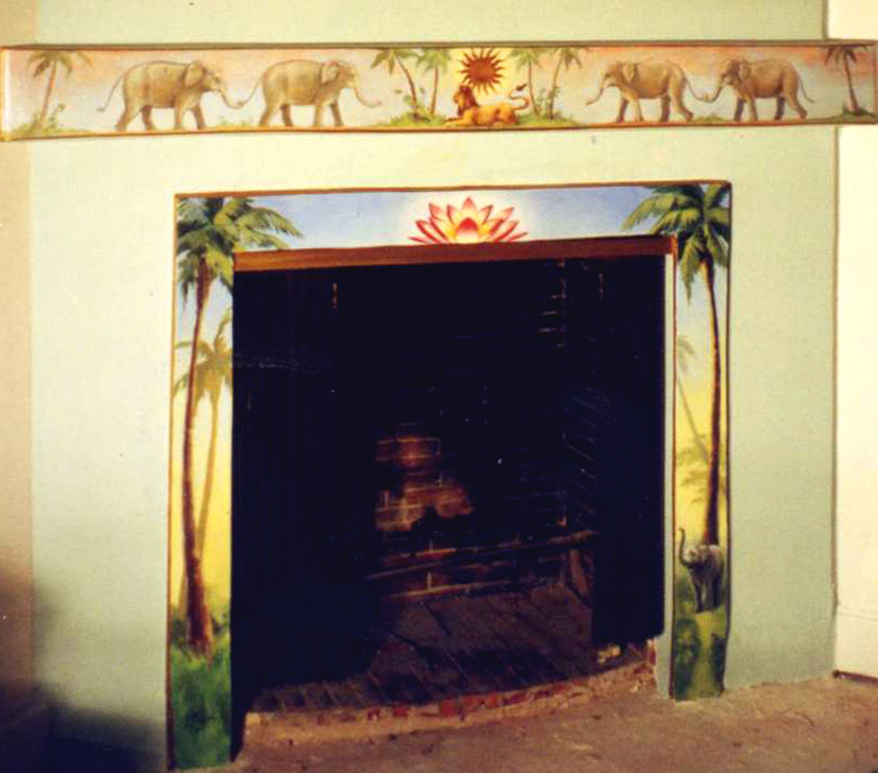 fireplace